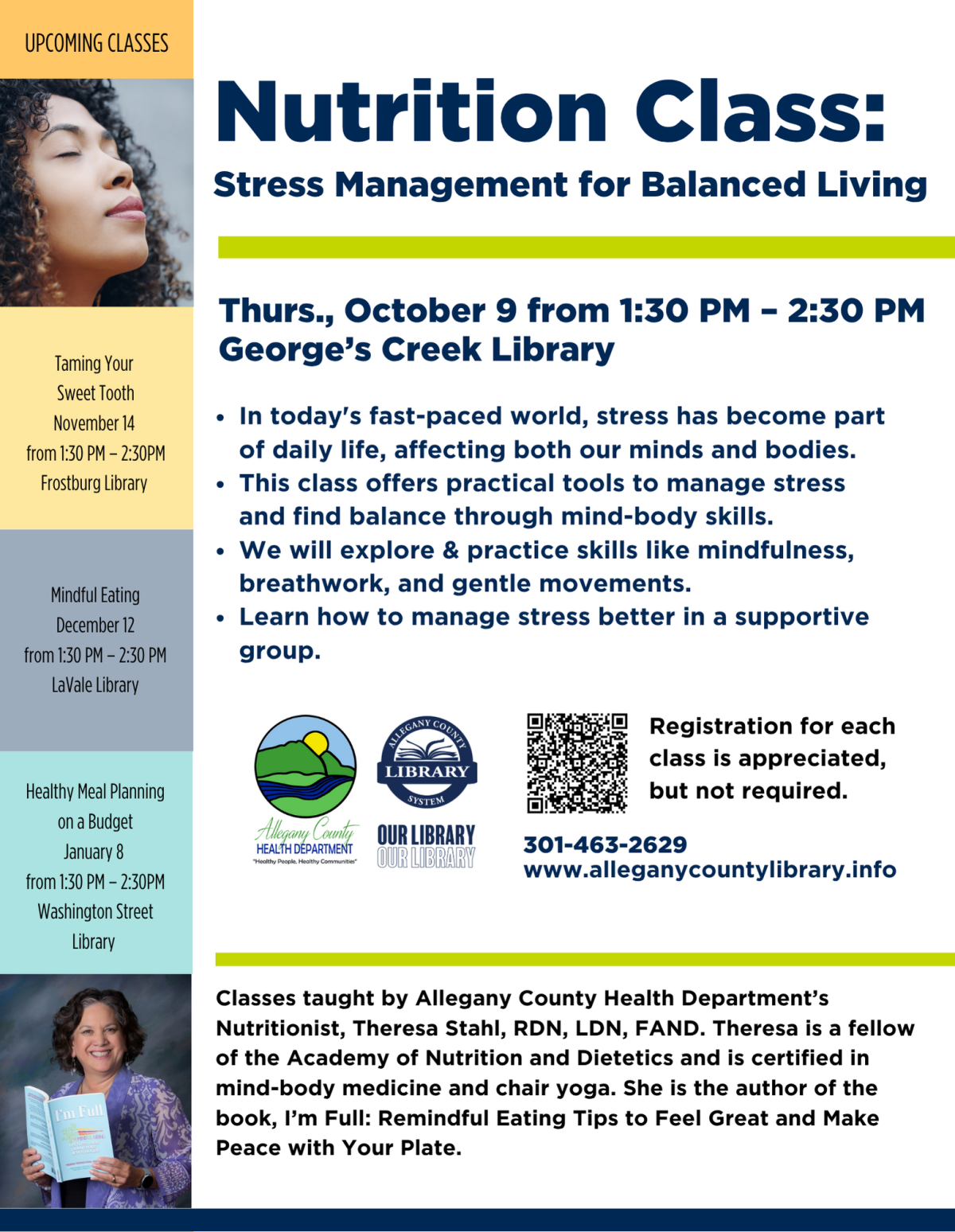 Nutrition Class Flyer