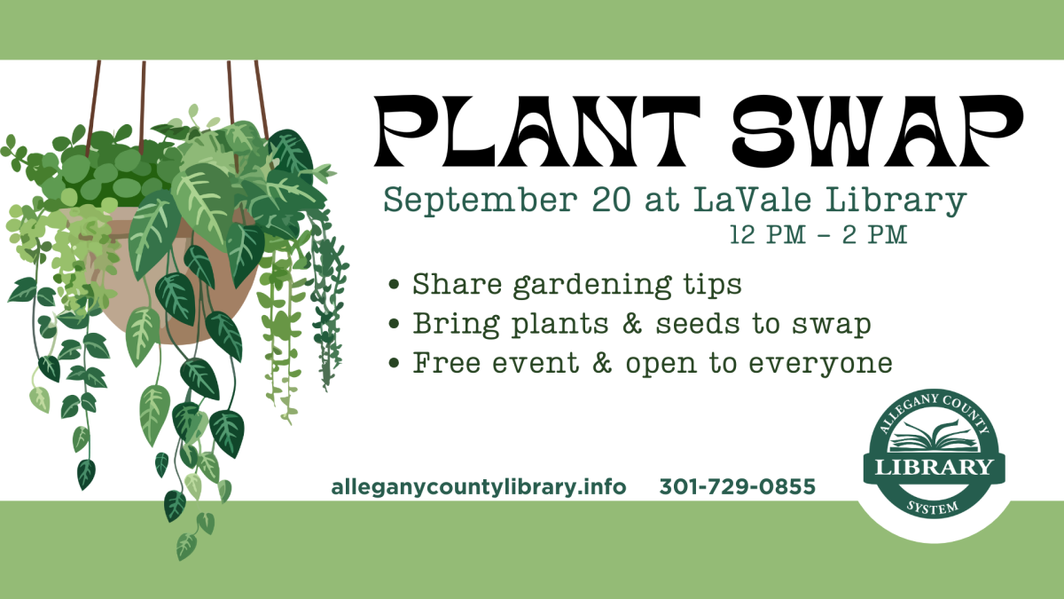 plant swap at lavale library