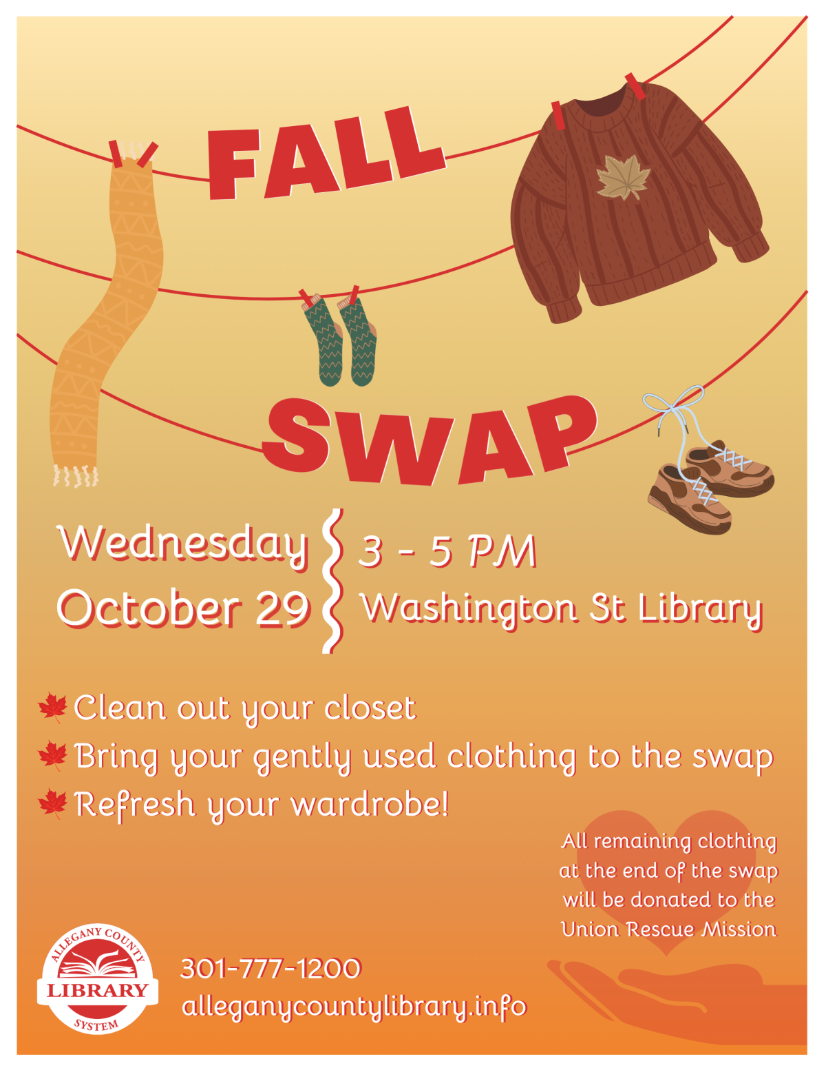 Fall Swap flyer