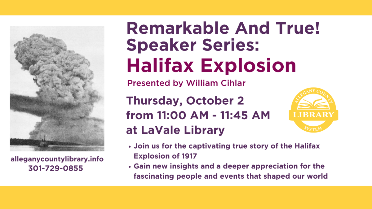 Remarkable and true speaker series presented by William Cihlar