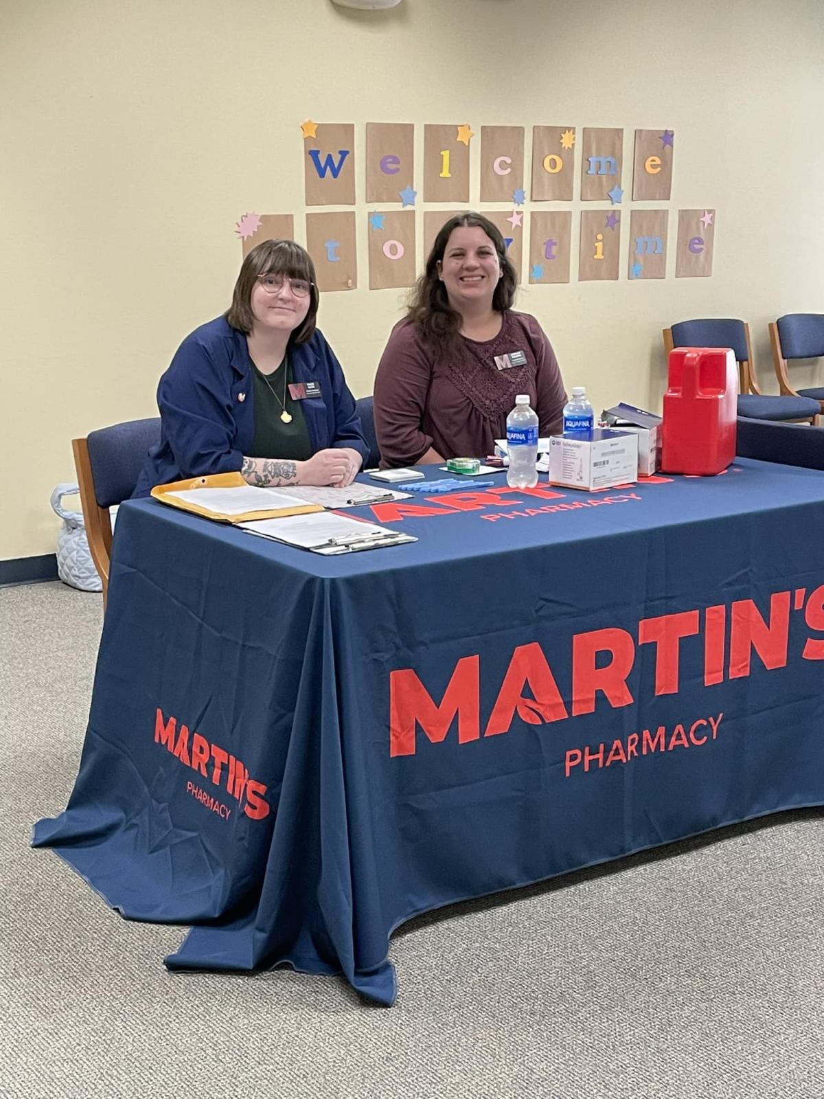 Photo of Martins Pharmacy Vaccine Clinic at Westernport Library